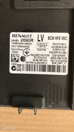 Modul confort renault kadjar 2021 1.5 cdi 284B12690R 19382494210929 A2C1906340000 - 2