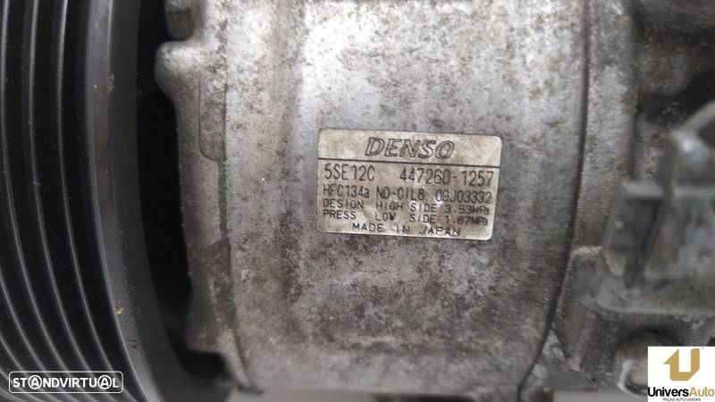 COMPRESSOR AR CONDICIONADO TOYOTA RAV 4 III 2008 -4472601257 - 1