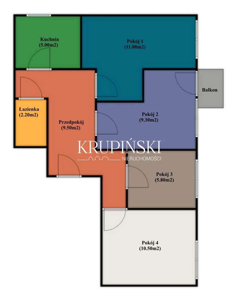 4 pokojowe mieszkanie na Bielanach. II piętro. - Pełny obrazek: 5/13