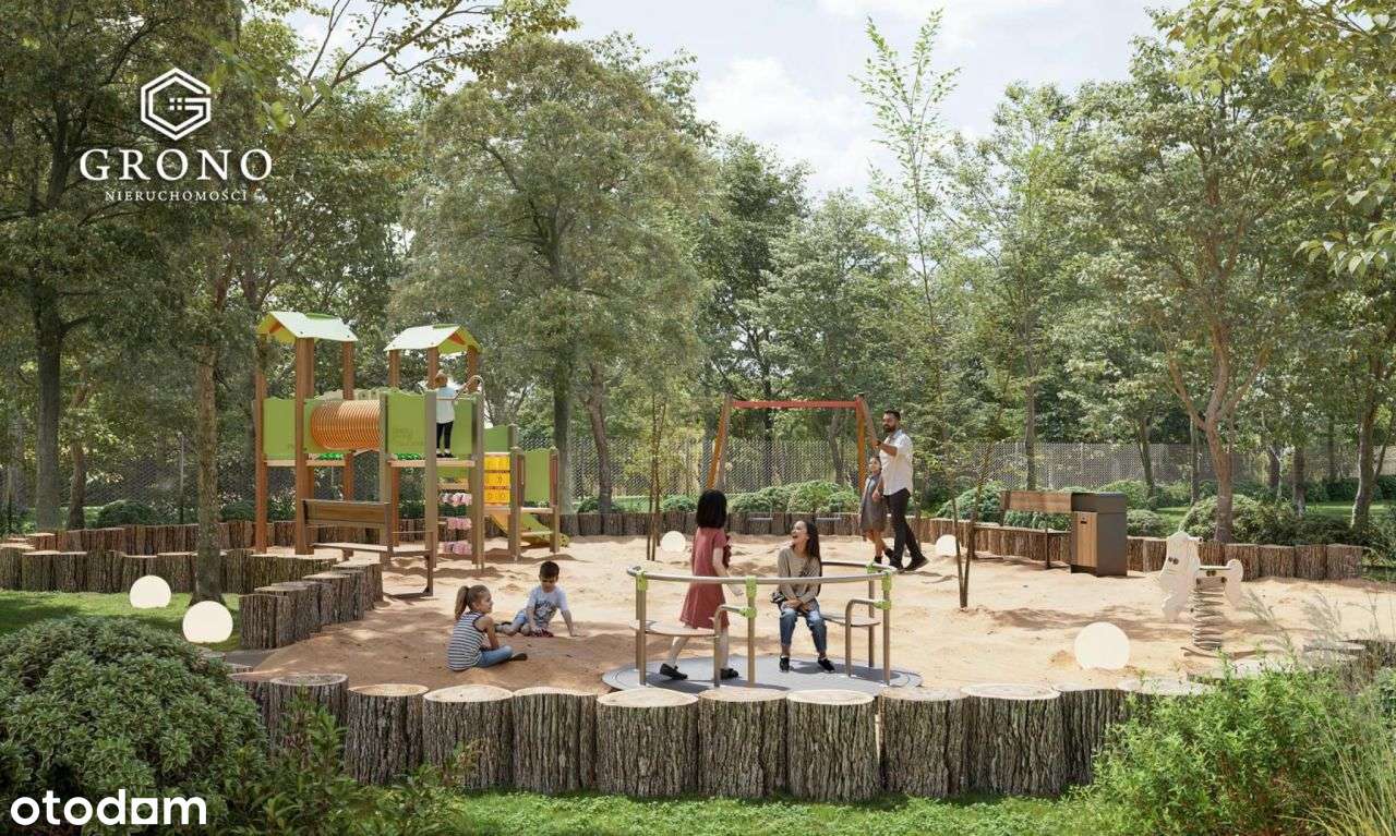 Szeregówka przy lesie, 4 pokoje + kominek!-7