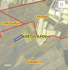 0 comision - teren intravilan Domnesti- 21.717mp - industrial/logistic