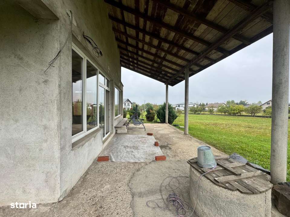 Casa semifinisata cu teren generos – 377 mp utili, 5754 mp teren – - Imagine principală: 5/19