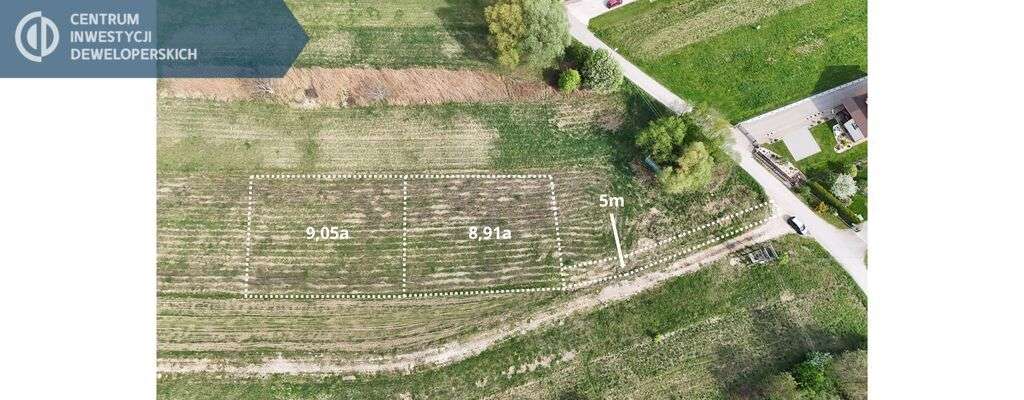 Budowlana działka 18a z WZ gmina Krasne-1