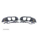 FARÓIS OPTICAS PARA BMW SERIE 5 E39 95-00 PRETO AMBAR - 5