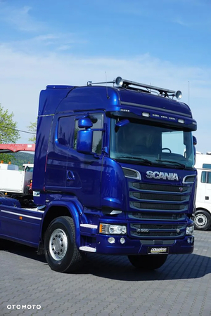 Scania R 580 / V 8 / EURO 6 / ACC / 6 X 4 / RETARDER / DMC 60 000 KG / HYDRAULIKA - 40