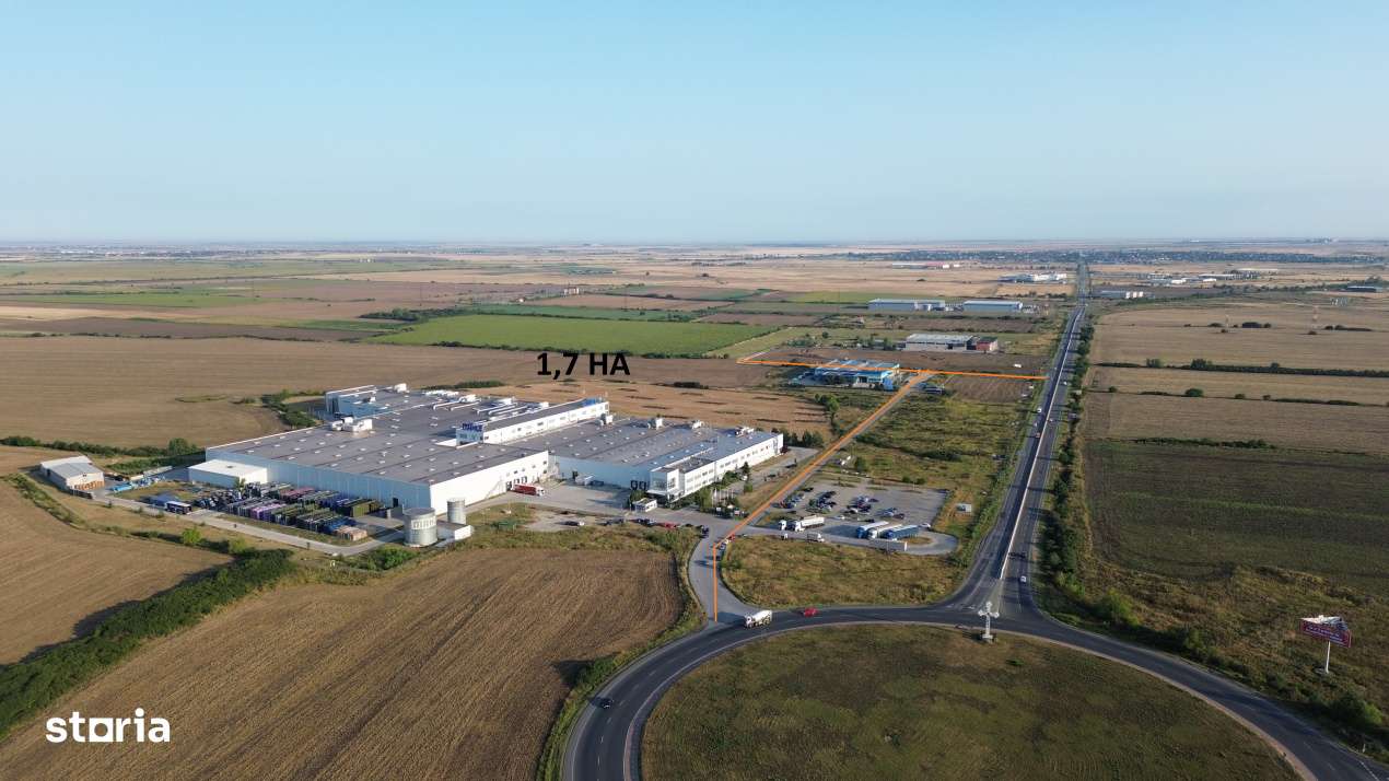 Teren cu PUZ 1,7 HA zona Mahle - Imagine principală: 3/3