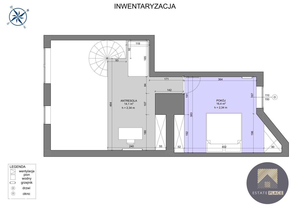 Dwupoziomowy apartament Premium z antresolą 80 m2-19