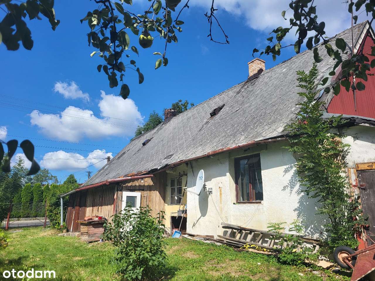 Działka budowlana o pow 1434m2 z domem - ul.Nad Potokiem 102-2