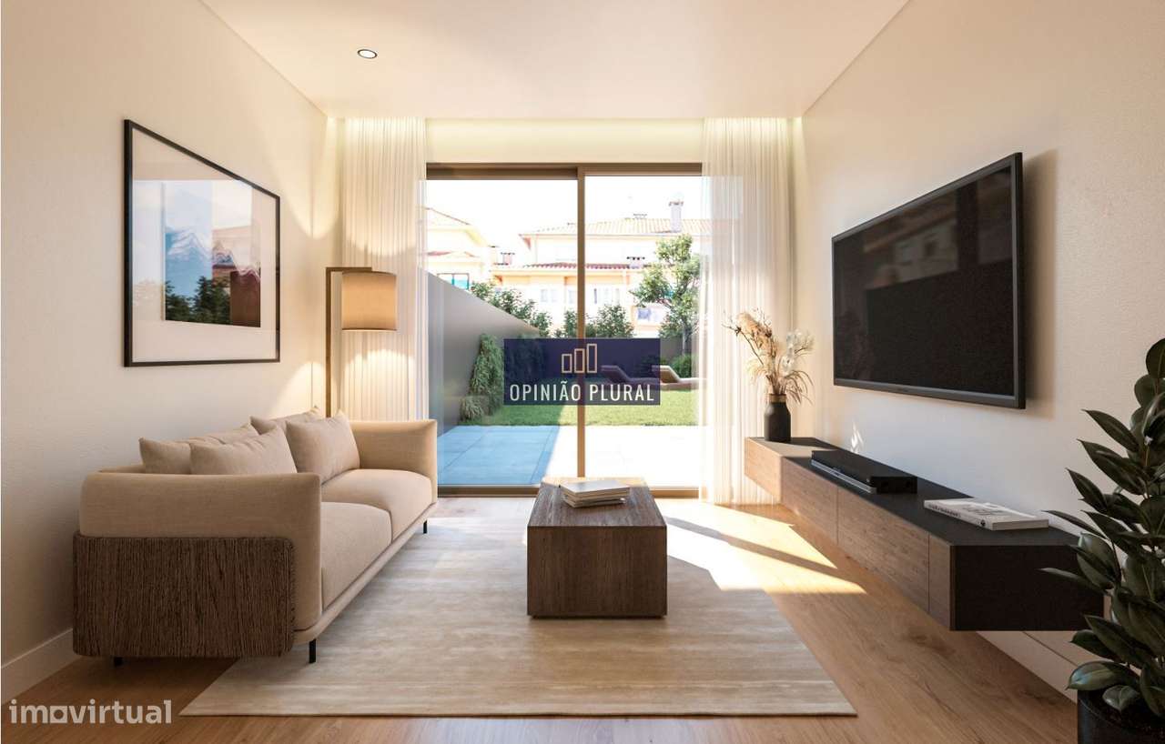 Apartamento Tipologia T2 Novo com Varanda no Centro de Espinho - Grande imagem: 5/13