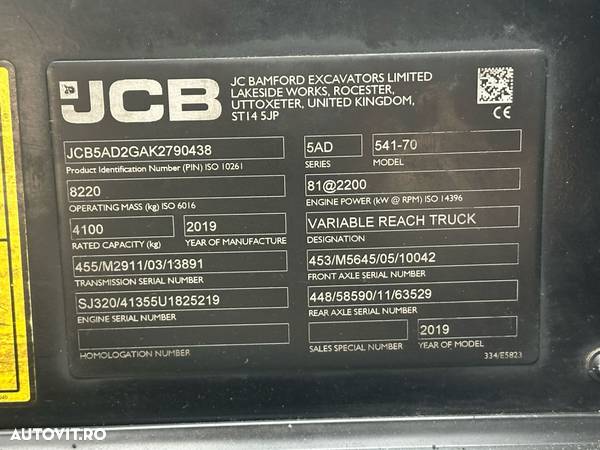 JCB 541-70 Manipulator Telescopic - 3