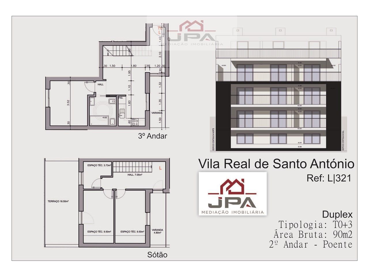 Vila Real de Santo António, apartamento duplex