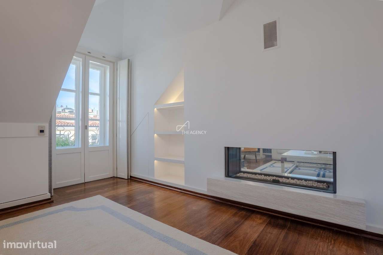 Duplex de luxo T2+1 com garagem no Chiado | 230 m² | Vistas panorâmica-14