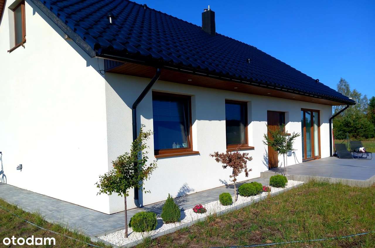 KOMPAKTOWY, ENERGOOSZCZĘDNY DOM Z DUŻYM OGRODEM NA PODLASIU!-18