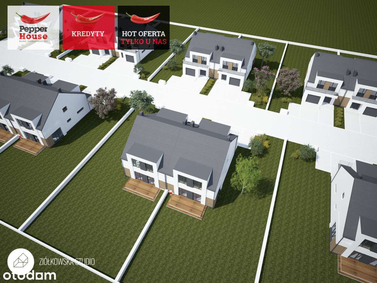 8 działek z projektem na 16 lokali z garażami - Pełny obrazek: 4/8