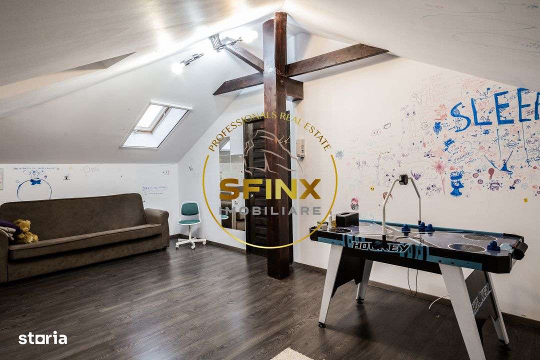 6 camere, 200 mp, P+1+M, curte proprie, centrala termica, pivnita-9