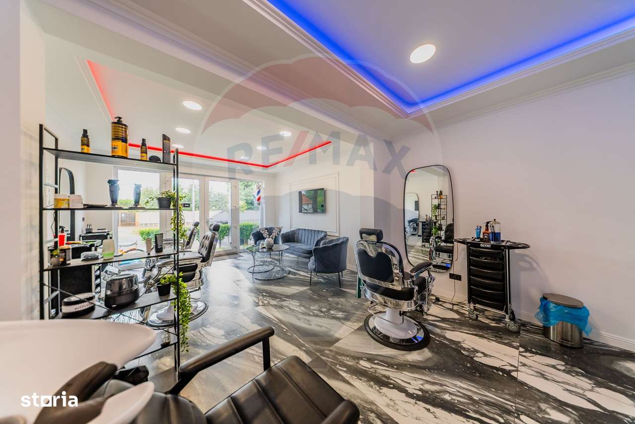 Barber shop complet echipat – funcțional imediat, Micalaca - Imagine principală: 2/17