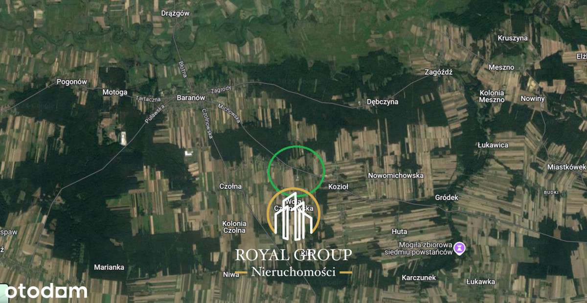 Działka Usługowa 2 HA Gmina Baranów - Pełny obrazek: 5/6