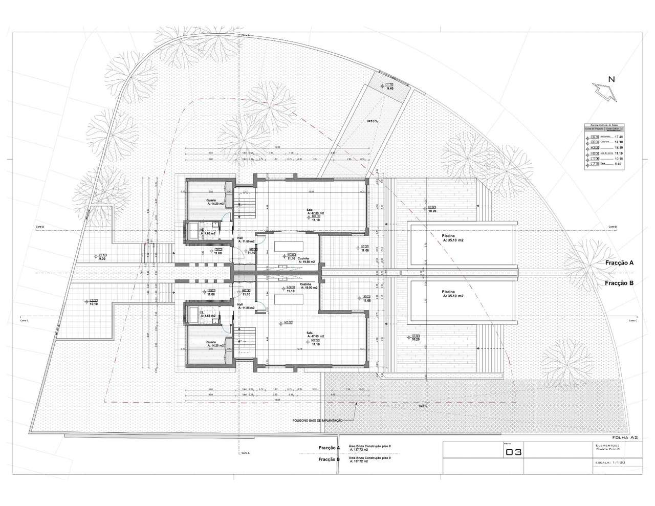 Moradia T4 de Luxo em Construção com Piscina de Água Salgada em...-36