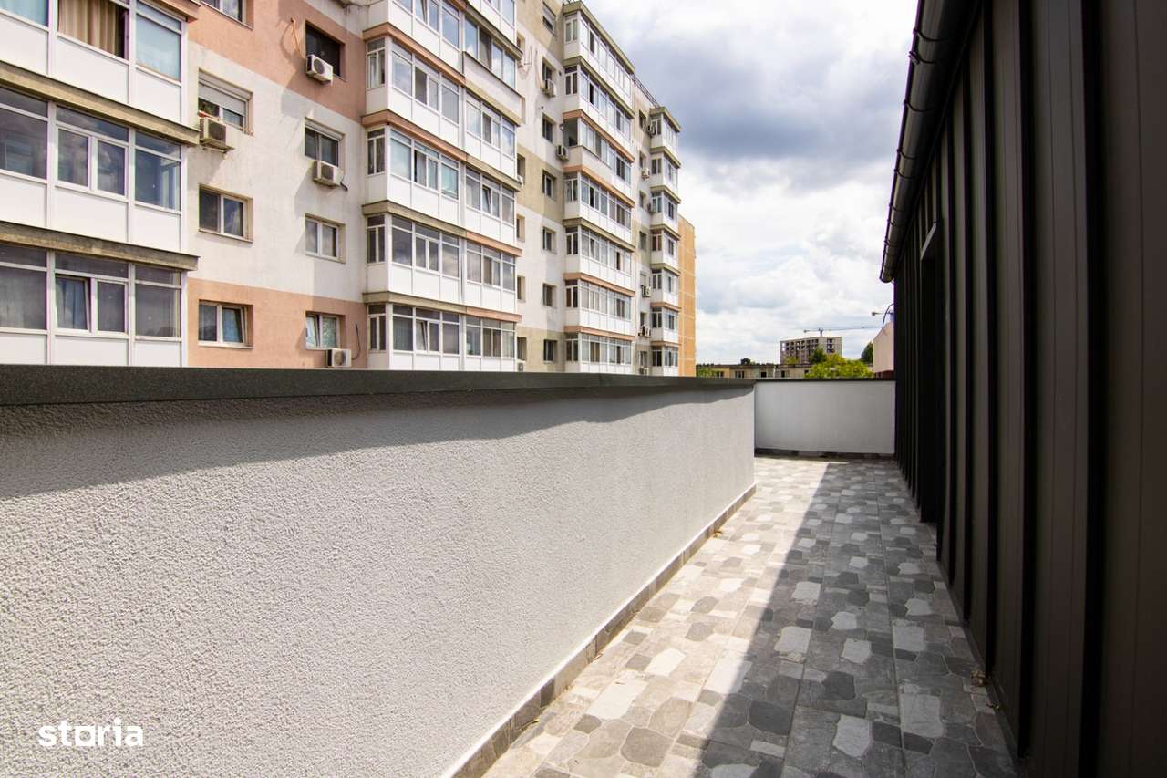 Militari Gorjului 2 camere, mobilat, utilat, etaj 3, lift, terasa 17mp - Imagine principală: 2/7