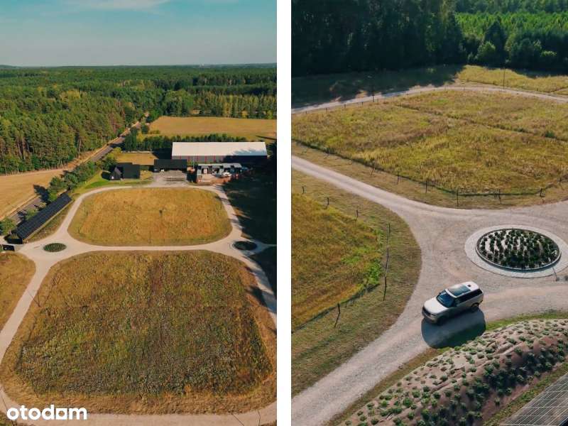 Działka budowlana z PnB w otulinie lasu obok Serocka, 30km od Warszawy-1