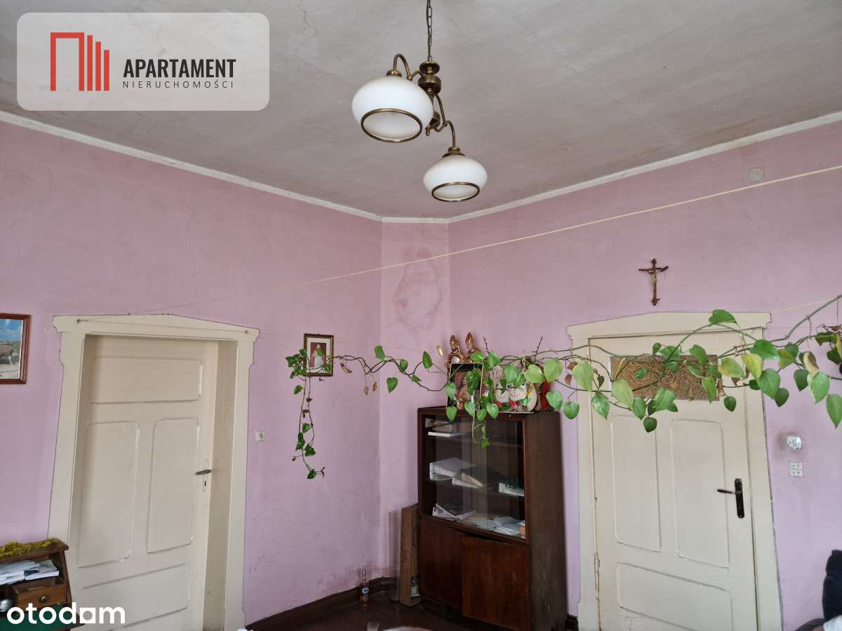 Dom w stylu dworkowym z dużą działką-5