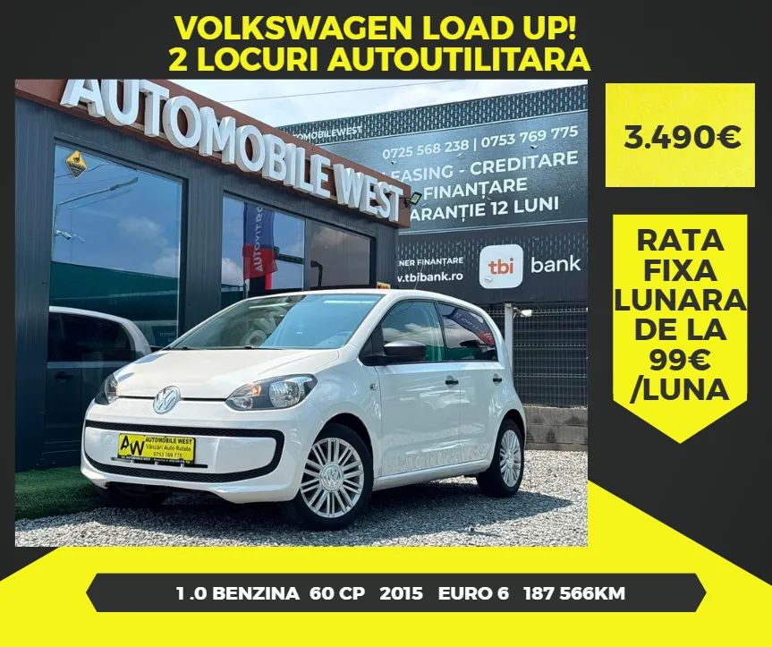 Volkswagen Up! 1.0 White 2015