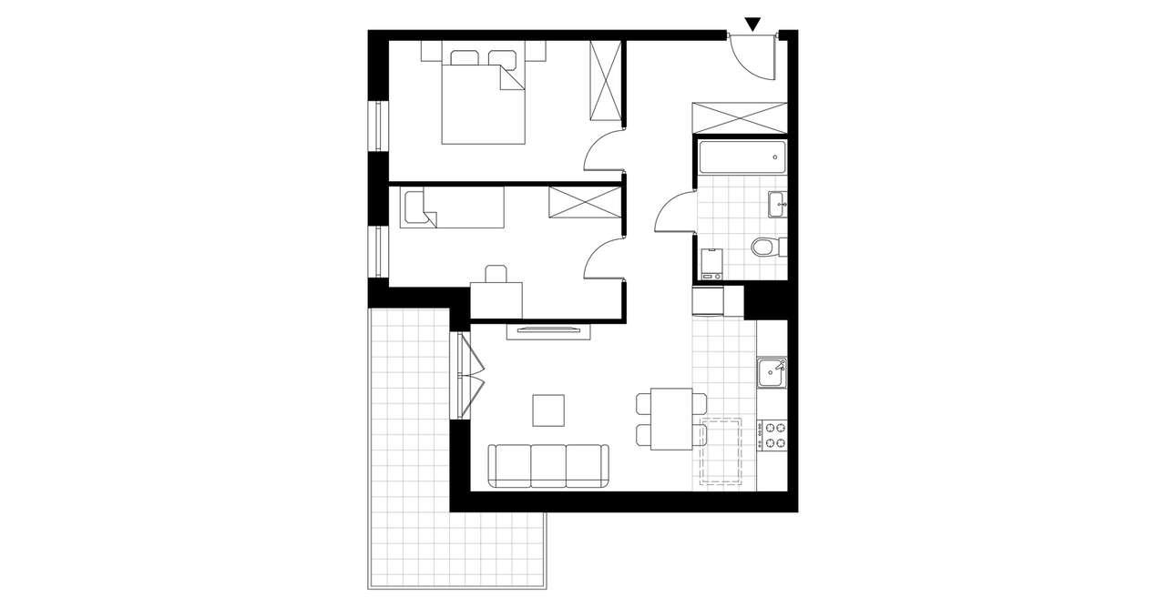 Nowe Tarnowo | mieszkanie 3-pok. | A14.23 - Pełny obrazek: 5/10