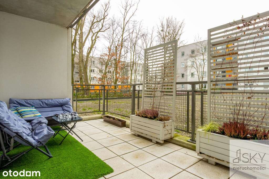 Olimpia Port | 2 pokoje | Taras 13,5 m² | Garaż x2-4