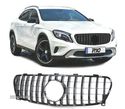 GRELHA FRONTAL MB GLA X156 17-20 AMG LOOK PRETO BRILHANTE - 1