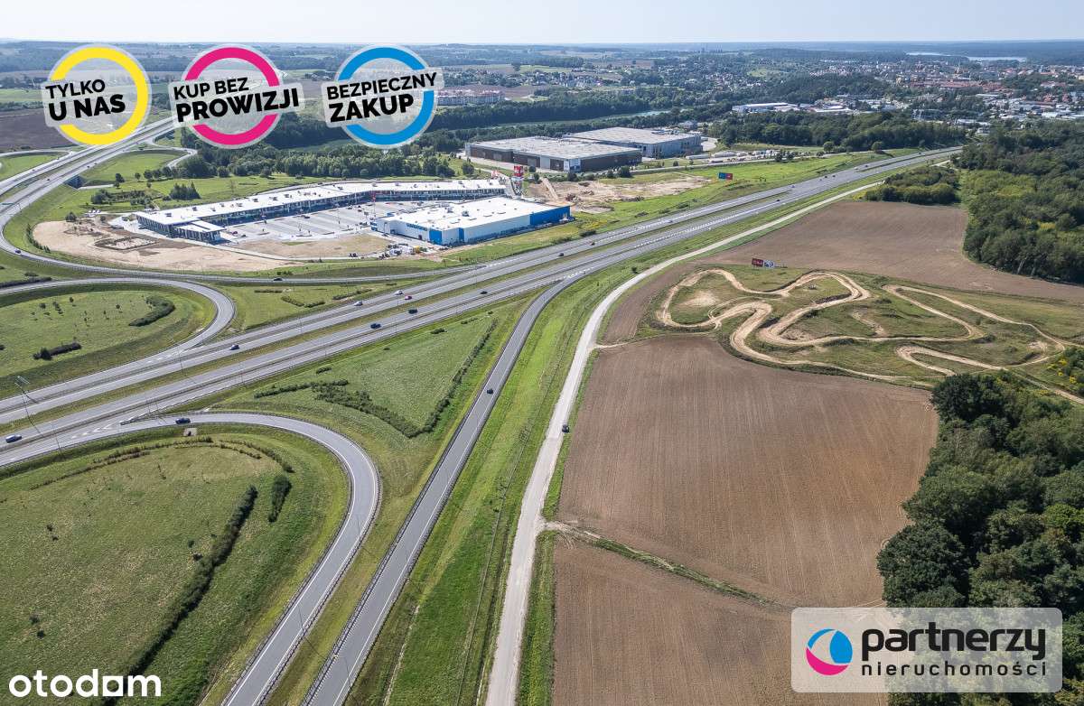 Górka! Działka Węzeł S7 z S16! Pod halę, magazyn! - Pełny obrazek: 4/12