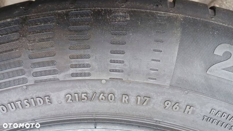 215/60R17 2074 CONTINENTAL ECOCONTACT 5. 8mm - 5