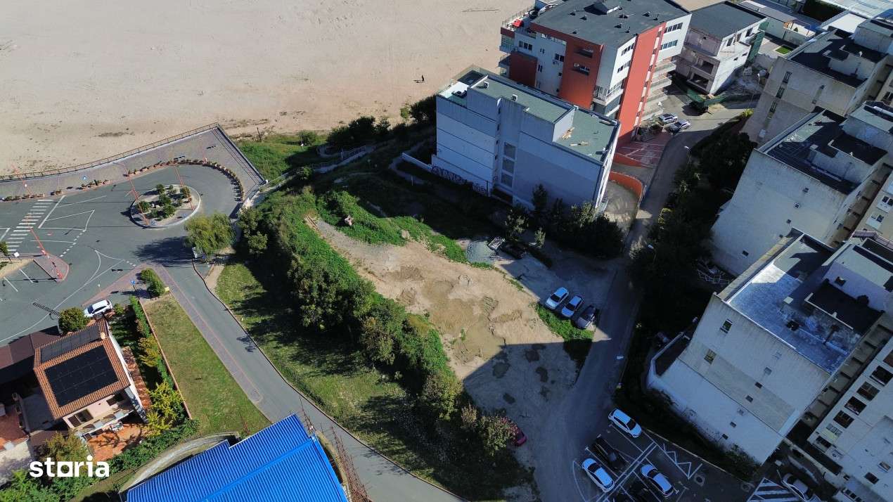 Teren constructii 2500 mp- frontal mare - Faleza Nord - Imagine principală: 2/5