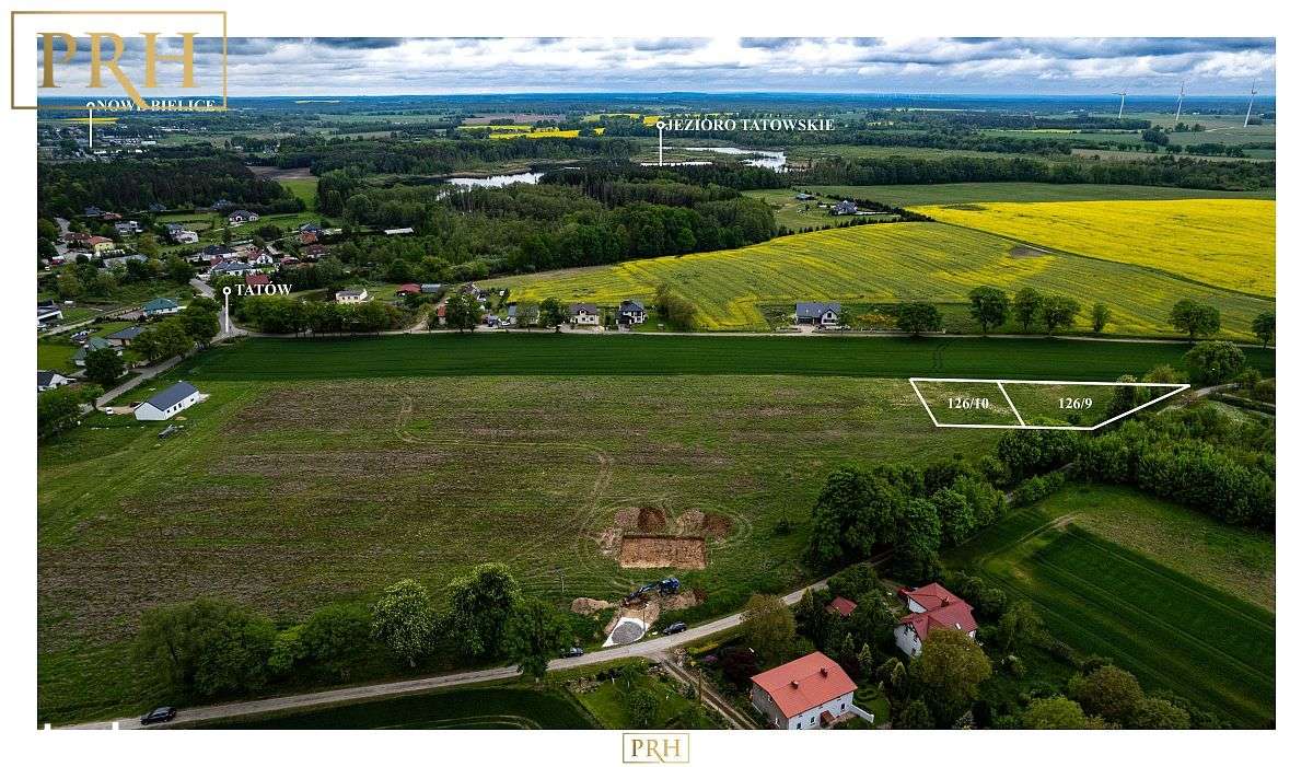 Działka w Tatowie na górce! Jezioro/cisza POLECAM-9