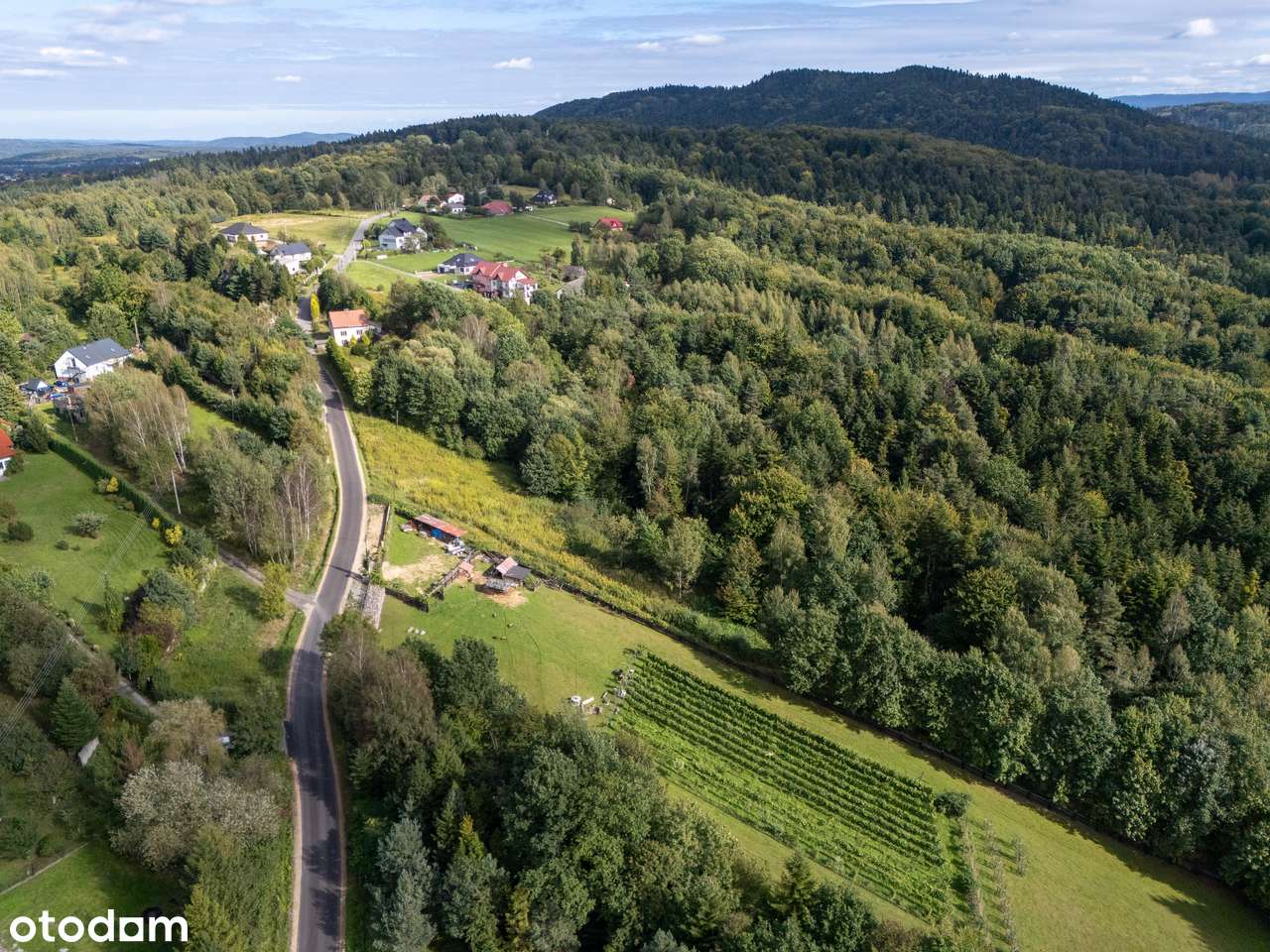 DZIAŁKA WIDOKOWA koło Kalwarii Zebrzydowskiej | blisko lasu | - Pełny obrazek: 5/6
