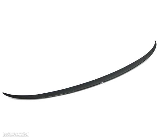 AILERON LIP SPOILER TRASEIRO PARA BMW SERIE 5 F10 PRETO BRILHANTE - 3