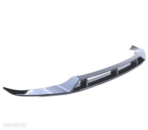 SPOILER LIP PARA BMW X6 G06 19- LOOK M PERFORMANCE PRETO BRILHANTE - 2