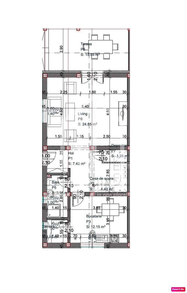 Casa de tip duplex - 110 mp utili, curte de 175 mp - Calea Cisnadiei - Imagine principală: 3/6
