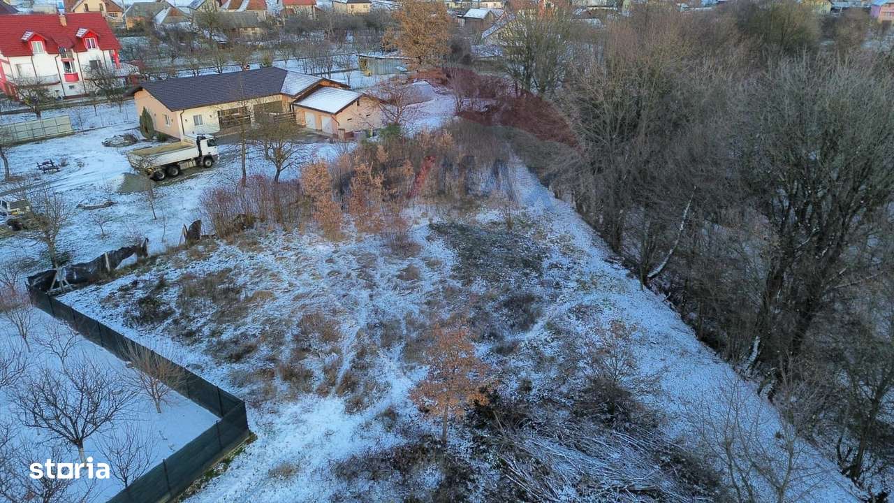 Teren 1,200mp si 400m2 cota drum Satu Nou de Jos / Strada Principala - Imagine principală: 2/12