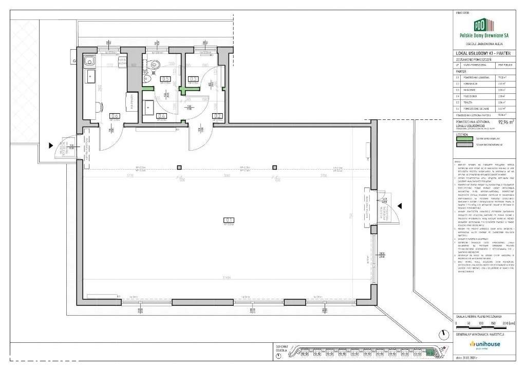 Nowy Lokal Użytkowy Osiedle Jabłoniowa Aleja | K1 - Pełny obrazek: 2/7