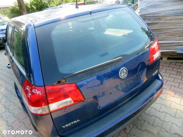 KLAPA BAGAŻNIKA TYLNA VECTRA C LIFT KOMBI Z21B NIEBIESKI OPEL 2005-2008 - 2