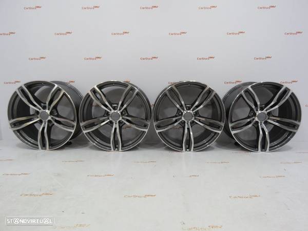 Jantes Look Bmw Style 343 M5 F10 20" 8.5 et 33 +9.5 et 38 5x120 Gunmetal - 2