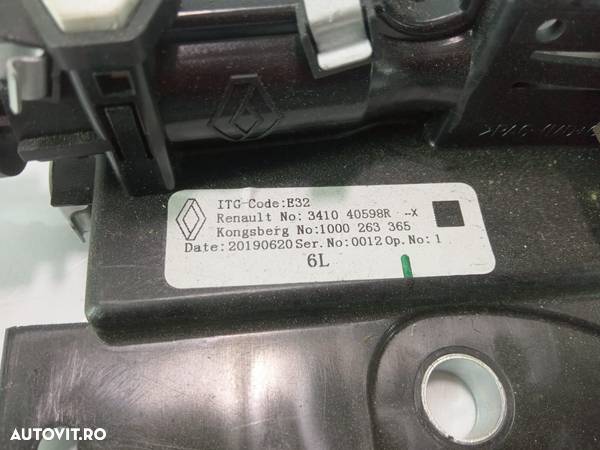 Timonerie schimbator viteze cutie automata 341040598r Renault Zoe 1 - 2