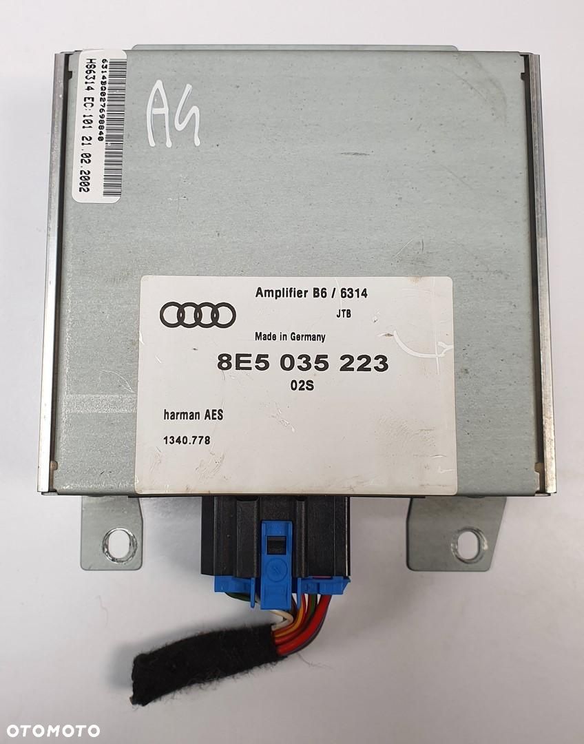 WZMACNIACZ MODUŁ RADIA AUDIO AUDI A4 B6 8E5035223 - 1