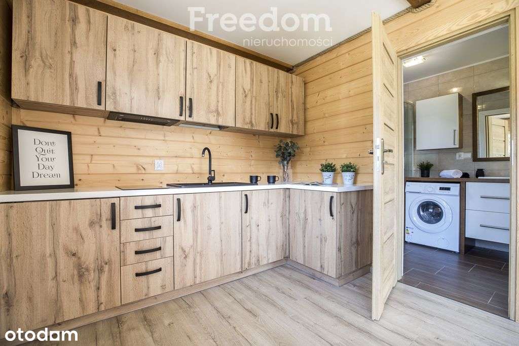 Dom drewniany 70m2 | 7ar | widok na las – Radawa - Pełny obrazek: 2/20