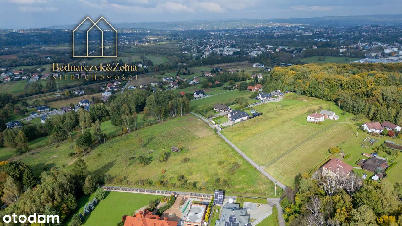 Działki widokowe z warunkami zabudowy — Brzyście, gm. Jasło-9