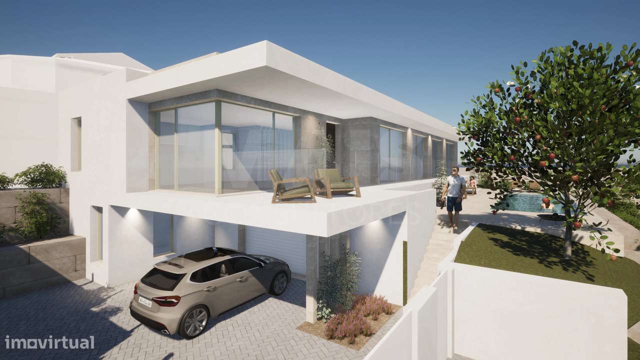 Moradia T4 com piscina em lote de 759m2 em Amoreira Óbidos-39