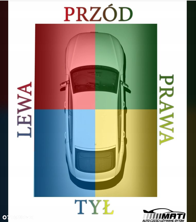 Klamka wewnętrzna prawa Honda Prelude V 1997-2001 - 3