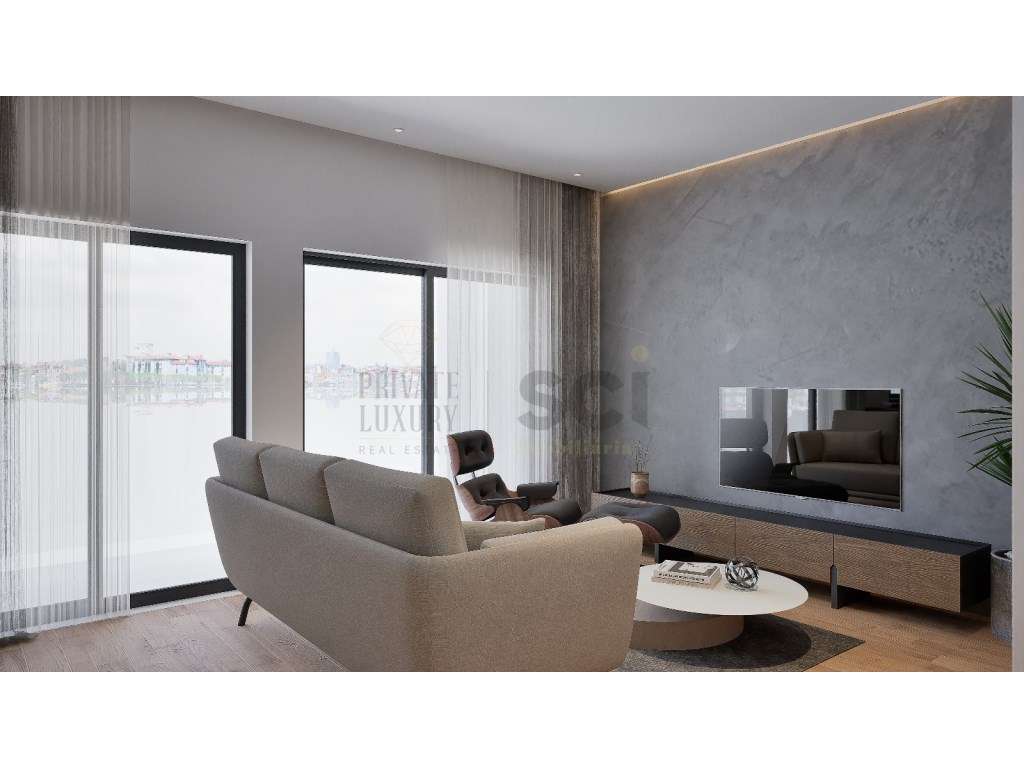 Apartamento Novo T1 Palhais Charneca de Caparica Varanda - Grande imagem: 5/24