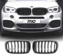 GRELAS FRONTAL PARA BMW X6 F16 14- COR PRETO BRILHANTE - 1