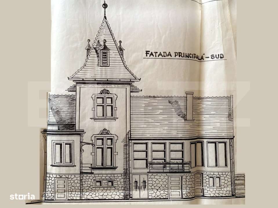 Casa 7 camere, 210 mp utili,  800 mp teren, Grigorescu - Imagine principală: 1/12